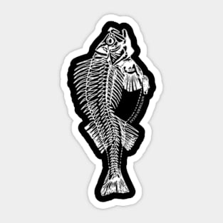 Southern Decay Fish Skeleton Sticker